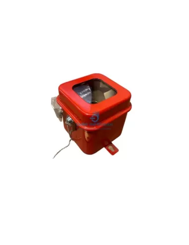 Legrand 038026 caja de parada de emergencia con cristal